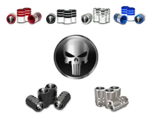 Tyre Valve Caps for Bicycles Premium Edition Look